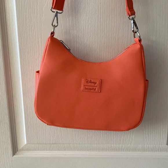 New Disney Loungefly Little Mermaid Flounder Purse - Picture 4 of 5